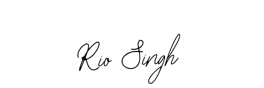 Rio Singh stylish signature style. Best Handwritten Sign (Bearetta-2O07w) for my name. Handwritten Signature Collection Ideas for my name Rio Singh. Rio Singh signature style 12 images and pictures png