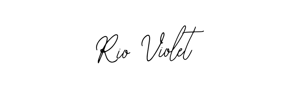 Use a signature maker to create a handwritten signature online. With this signature software, you can design (Bearetta-2O07w) your own signature for name Rio Violet. Rio Violet signature style 12 images and pictures png