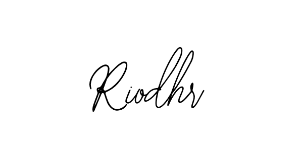 You should practise on your own different ways (Bearetta-2O07w) to write your name (Riodhr) in signature. don't let someone else do it for you. Riodhr signature style 12 images and pictures png