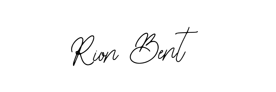 How to make Rion Bent signature? Bearetta-2O07w is a professional autograph style. Create handwritten signature for Rion Bent name. Rion Bent signature style 12 images and pictures png