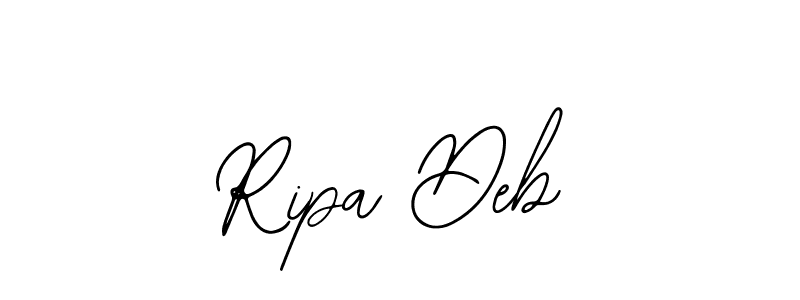 Make a beautiful signature design for name Ripa Deb. Use this online signature maker to create a handwritten signature for free. Ripa Deb signature style 12 images and pictures png