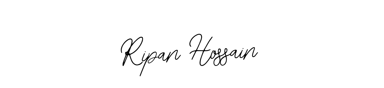 Design your own signature with our free online signature maker. With this signature software, you can create a handwritten (Bearetta-2O07w) signature for name Ripan Hossain. Ripan Hossain signature style 12 images and pictures png