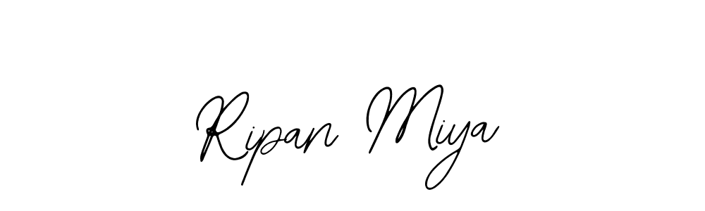 Similarly Bearetta-2O07w is the best handwritten signature design. Signature creator online .You can use it as an online autograph creator for name Ripan Miya. Ripan Miya signature style 12 images and pictures png