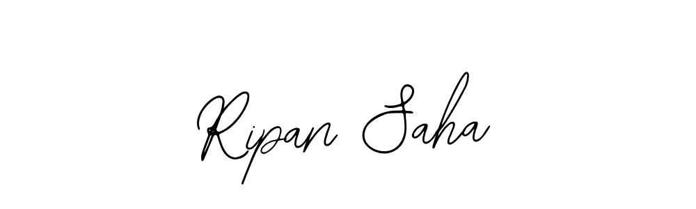 Bearetta-2O07w is a professional signature style that is perfect for those who want to add a touch of class to their signature. It is also a great choice for those who want to make their signature more unique. Get Ripan Saha name to fancy signature for free. Ripan Saha signature style 12 images and pictures png