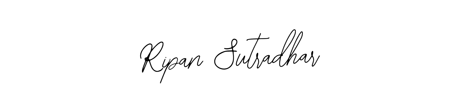 Also You can easily find your signature by using the search form. We will create Ripan Sutradhar name handwritten signature images for you free of cost using Bearetta-2O07w sign style. Ripan Sutradhar signature style 12 images and pictures png