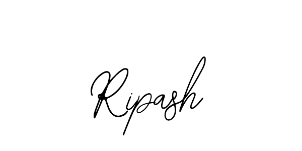 Similarly Bearetta-2O07w is the best handwritten signature design. Signature creator online .You can use it as an online autograph creator for name Ripash. Ripash signature style 12 images and pictures png