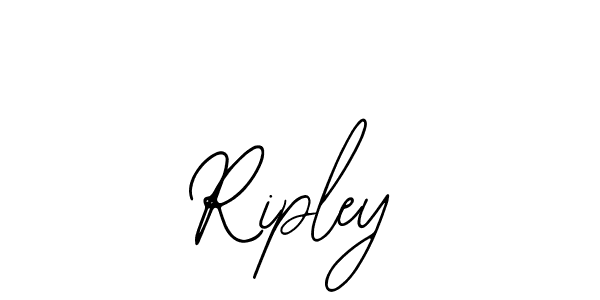 Use a signature maker to create a handwritten signature online. With this signature software, you can design (Bearetta-2O07w) your own signature for name Ripley. Ripley signature style 12 images and pictures png