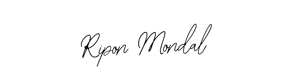 Make a beautiful signature design for name Ripon Mondal. Use this online signature maker to create a handwritten signature for free. Ripon Mondal signature style 12 images and pictures png