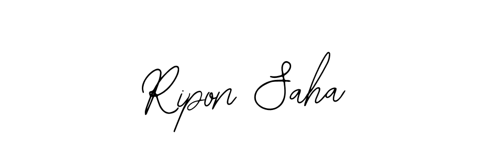 Ripon Saha stylish signature style. Best Handwritten Sign (Bearetta-2O07w) for my name. Handwritten Signature Collection Ideas for my name Ripon Saha. Ripon Saha signature style 12 images and pictures png