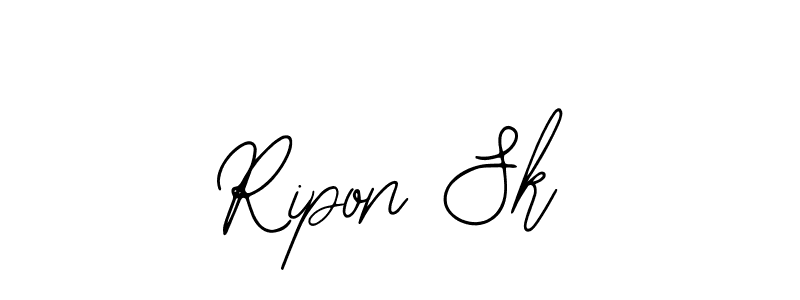 Make a beautiful signature design for name Ripon Sk. Use this online signature maker to create a handwritten signature for free. Ripon Sk signature style 12 images and pictures png
