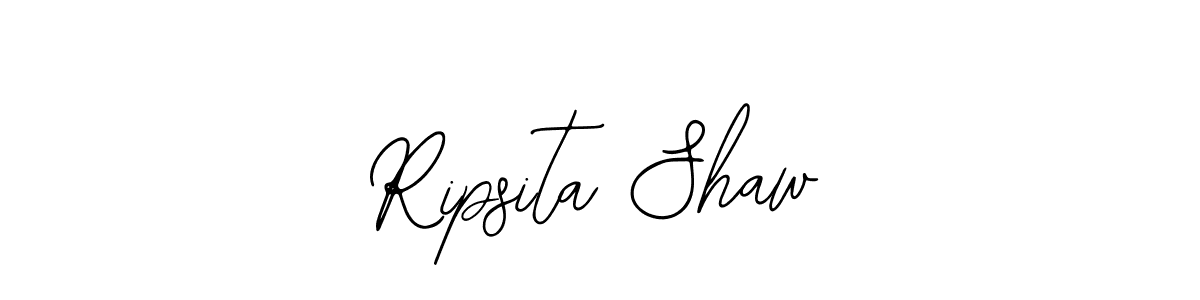 Make a beautiful signature design for name Ripsita Shaw. Use this online signature maker to create a handwritten signature for free. Ripsita Shaw signature style 12 images and pictures png