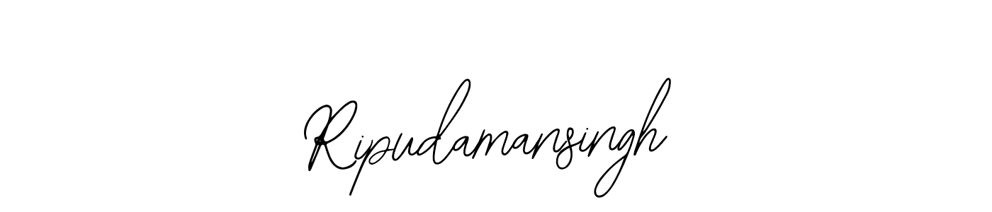 Also we have Ripudamansingh name is the best signature style. Create professional handwritten signature collection using Bearetta-2O07w autograph style. Ripudamansingh signature style 12 images and pictures png