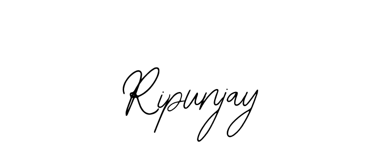 Use a signature maker to create a handwritten signature online. With this signature software, you can design (Bearetta-2O07w) your own signature for name Ripunjay. Ripunjay signature style 12 images and pictures png