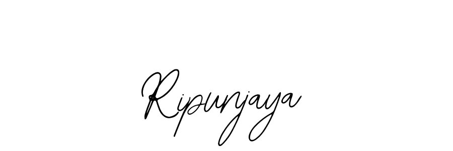 Make a beautiful signature design for name Ripunjaya. With this signature (Bearetta-2O07w) style, you can create a handwritten signature for free. Ripunjaya signature style 12 images and pictures png