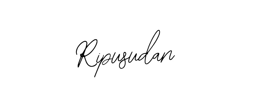 Use a signature maker to create a handwritten signature online. With this signature software, you can design (Bearetta-2O07w) your own signature for name Ripusudan. Ripusudan signature style 12 images and pictures png