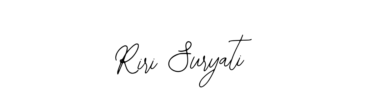 It looks lik you need a new signature style for name Riri Suryati. Design unique handwritten (Bearetta-2O07w) signature with our free signature maker in just a few clicks. Riri Suryati signature style 12 images and pictures png