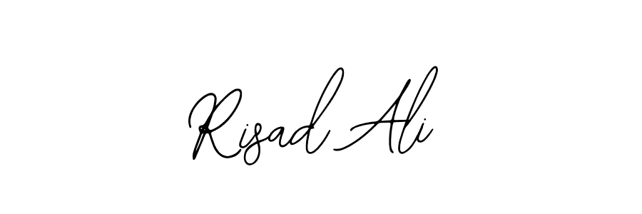 Use a signature maker to create a handwritten signature online. With this signature software, you can design (Bearetta-2O07w) your own signature for name Risad Ali. Risad Ali signature style 12 images and pictures png