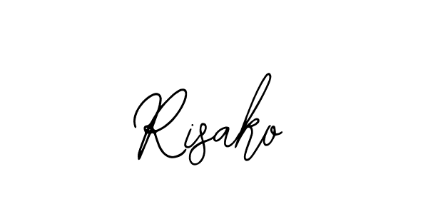 if you are searching for the best signature style for your name Risako. so please give up your signature search. here we have designed multiple signature styles  using Bearetta-2O07w. Risako signature style 12 images and pictures png