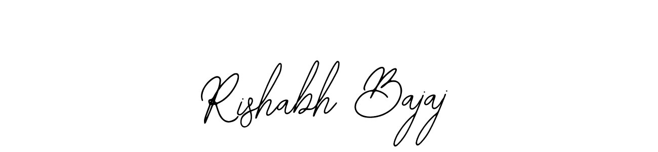 Make a beautiful signature design for name Rishabh Bajaj. Use this online signature maker to create a handwritten signature for free. Rishabh Bajaj signature style 12 images and pictures png