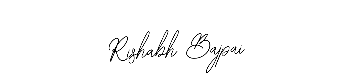 Make a beautiful signature design for name Rishabh Bajpai. With this signature (Bearetta-2O07w) style, you can create a handwritten signature for free. Rishabh Bajpai signature style 12 images and pictures png
