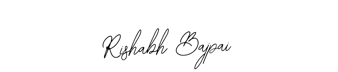 if you are searching for the best signature style for your name Rishabh Bajpai. so please give up your signature search. here we have designed multiple signature styles  using Bearetta-2O07w. Rishabh Bajpai signature style 12 images and pictures png