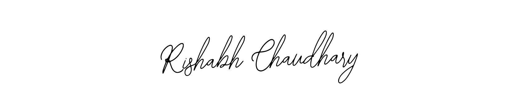 How to make Rishabh Chaudhary name signature. Use Bearetta-2O07w style for creating short signs online. This is the latest handwritten sign. Rishabh Chaudhary signature style 12 images and pictures png