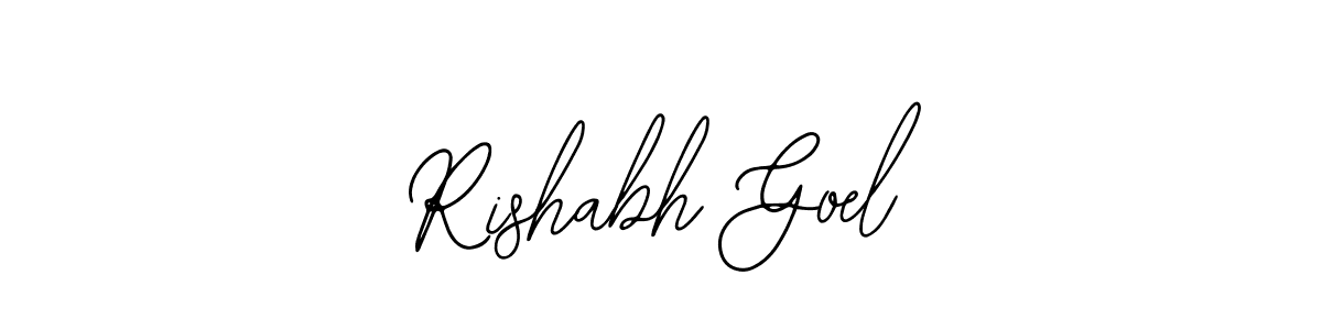 Make a beautiful signature design for name Rishabh Goel. Use this online signature maker to create a handwritten signature for free. Rishabh Goel signature style 12 images and pictures png