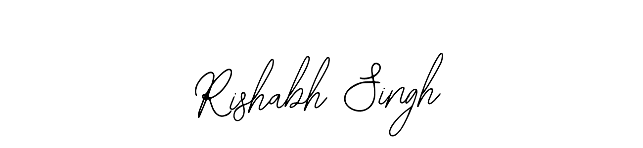 You should practise on your own different ways (Bearetta-2O07w) to write your name (Rishabh Singh) in signature. don't let someone else do it for you. Rishabh Singh signature style 12 images and pictures png