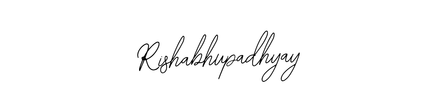 Make a beautiful signature design for name Rishabhupadhyay. With this signature (Bearetta-2O07w) style, you can create a handwritten signature for free. Rishabhupadhyay signature style 12 images and pictures png