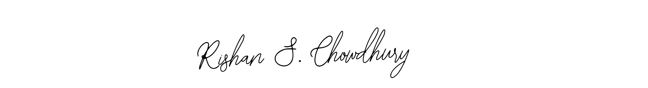 How to Draw Rishan S. Chowdhury    signature style? Bearetta-2O07w is a latest design signature styles for name Rishan S. Chowdhury   . Rishan S. Chowdhury    signature style 12 images and pictures png