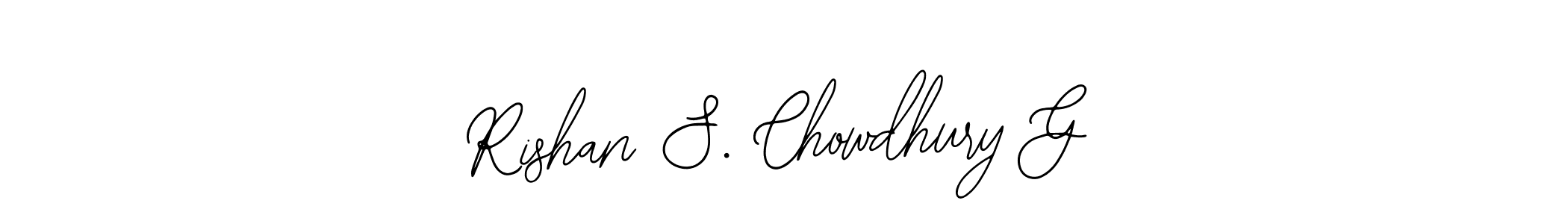 Best and Professional Signature Style for Rishan S. Chowdhury G. Bearetta-2O07w Best Signature Style Collection. Rishan S. Chowdhury G signature style 12 images and pictures png