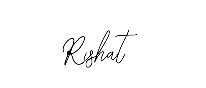 Design your own signature with our free online signature maker. With this signature software, you can create a handwritten (Bearetta-2O07w) signature for name Rishat . Rishat  signature style 12 images and pictures png