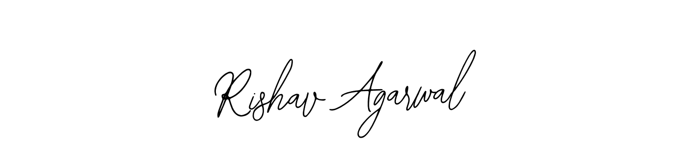 if you are searching for the best signature style for your name Rishav Agarwal. so please give up your signature search. here we have designed multiple signature styles  using Bearetta-2O07w. Rishav Agarwal signature style 12 images and pictures png