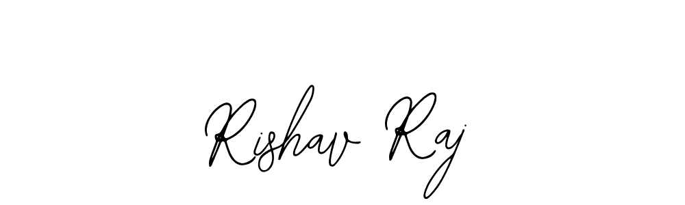 Use a signature maker to create a handwritten signature online. With this signature software, you can design (Bearetta-2O07w) your own signature for name Rishav Raj. Rishav Raj signature style 12 images and pictures png
