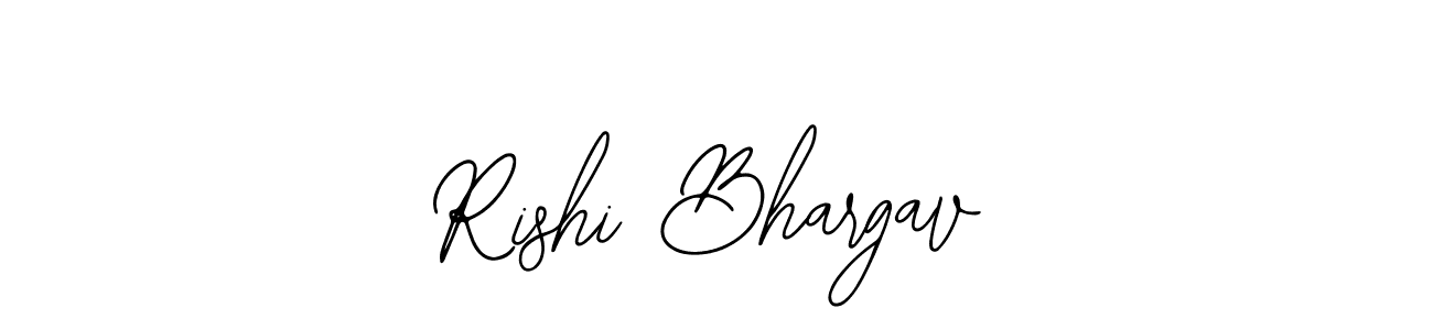 You should practise on your own different ways (Bearetta-2O07w) to write your name (Rishi Bhargav) in signature. don't let someone else do it for you. Rishi Bhargav signature style 12 images and pictures png