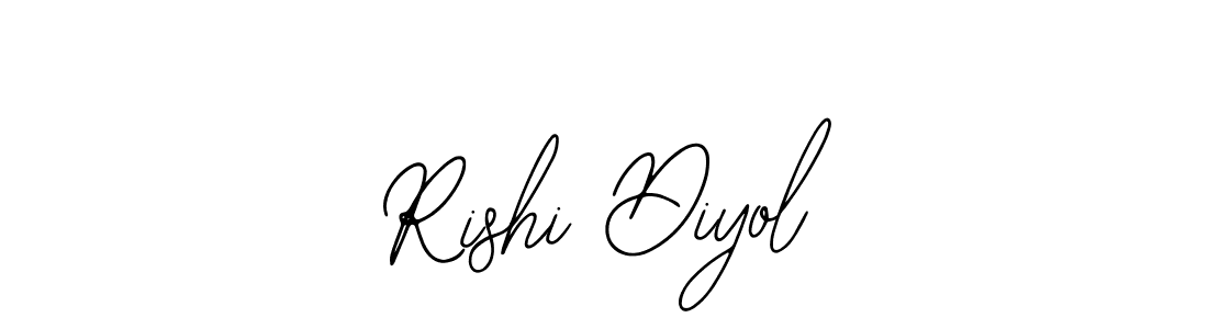 Use a signature maker to create a handwritten signature online. With this signature software, you can design (Bearetta-2O07w) your own signature for name Rishi Diyol. Rishi Diyol signature style 12 images and pictures png