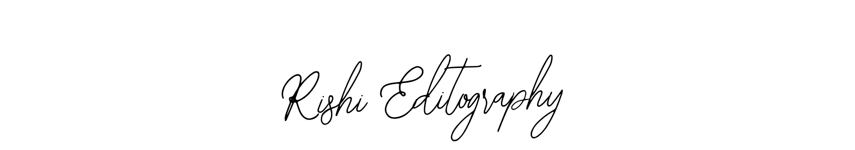 Use a signature maker to create a handwritten signature online. With this signature software, you can design (Bearetta-2O07w) your own signature for name Rishi Editography. Rishi Editography signature style 12 images and pictures png