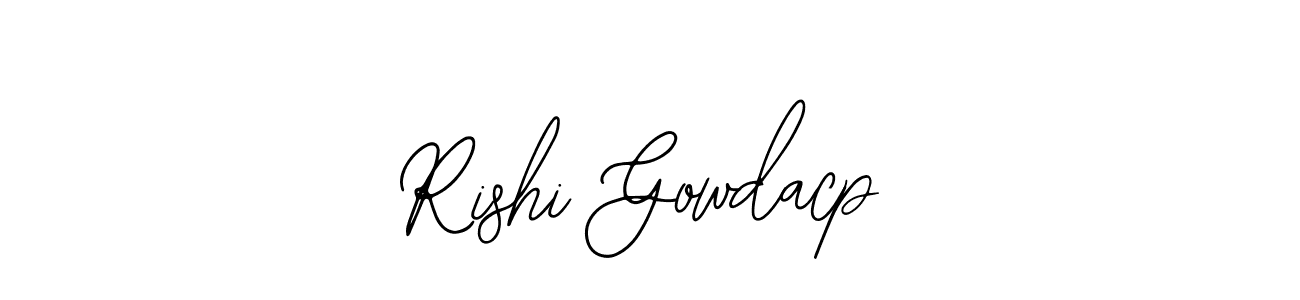 Create a beautiful signature design for name Rishi Gowdacp. With this signature (Bearetta-2O07w) fonts, you can make a handwritten signature for free. Rishi Gowdacp signature style 12 images and pictures png