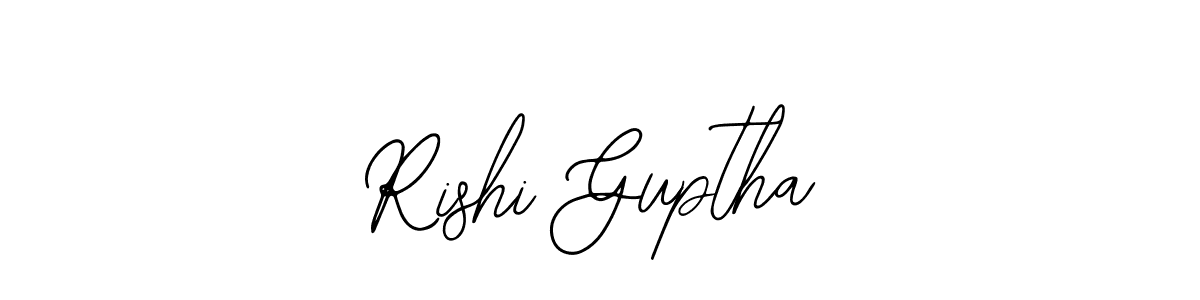 Create a beautiful signature design for name Rishi Guptha. With this signature (Bearetta-2O07w) fonts, you can make a handwritten signature for free. Rishi Guptha signature style 12 images and pictures png
