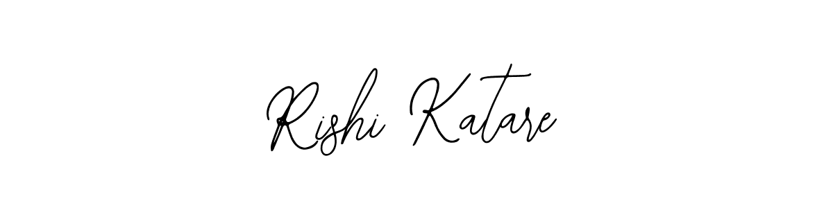 You should practise on your own different ways (Bearetta-2O07w) to write your name (Rishi Katare) in signature. don't let someone else do it for you. Rishi Katare signature style 12 images and pictures png