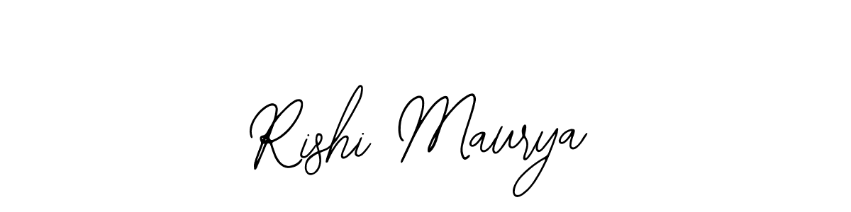 How to make Rishi Maurya signature? Bearetta-2O07w is a professional autograph style. Create handwritten signature for Rishi Maurya name. Rishi Maurya signature style 12 images and pictures png