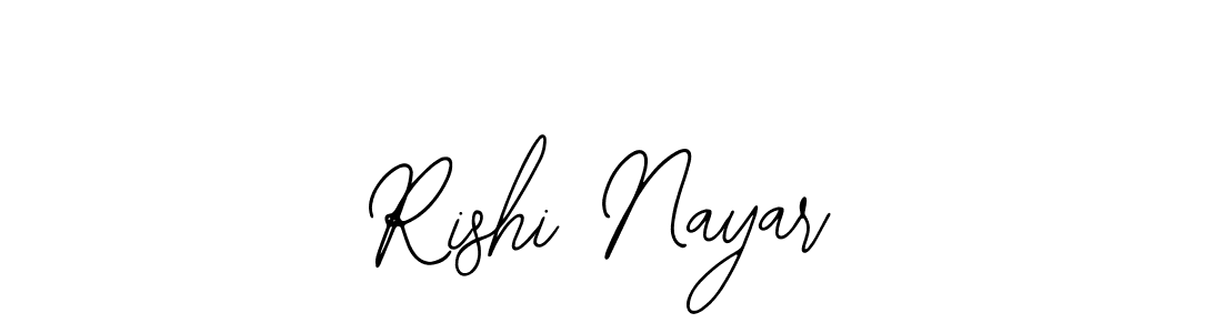 You should practise on your own different ways (Bearetta-2O07w) to write your name (Rishi Nayar) in signature. don't let someone else do it for you. Rishi Nayar signature style 12 images and pictures png