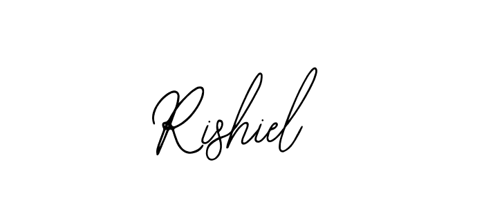 How to make Rishiel signature? Bearetta-2O07w is a professional autograph style. Create handwritten signature for Rishiel name. Rishiel signature style 12 images and pictures png