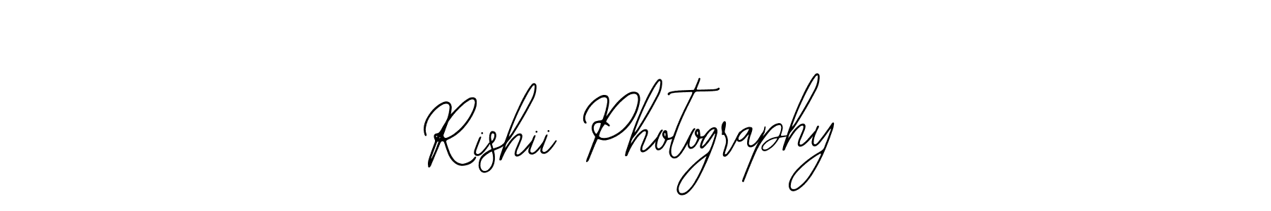 How to make Rishii Photography signature? Bearetta-2O07w is a professional autograph style. Create handwritten signature for Rishii Photography name. Rishii Photography signature style 12 images and pictures png