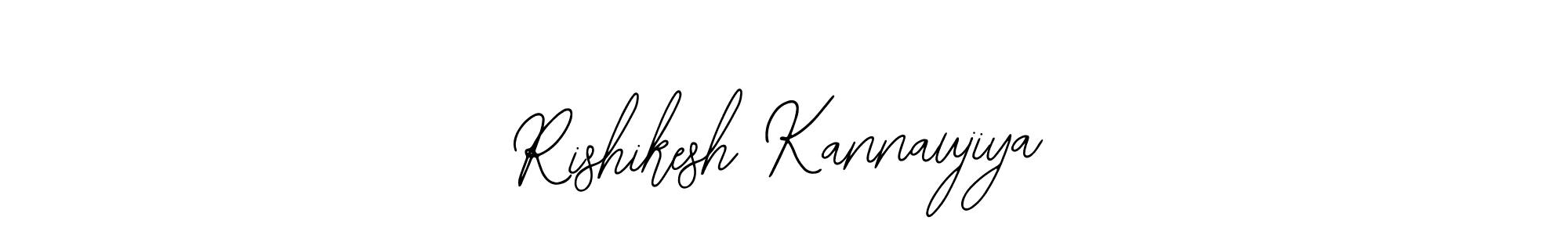 Make a beautiful signature design for name Rishikesh Kannaujiya. With this signature (Bearetta-2O07w) style, you can create a handwritten signature for free. Rishikesh Kannaujiya signature style 12 images and pictures png