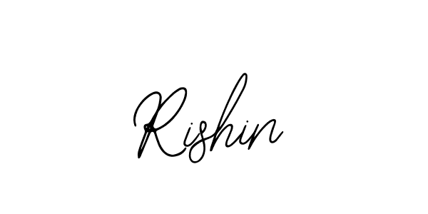 You should practise on your own different ways (Bearetta-2O07w) to write your name (Rishin) in signature. don't let someone else do it for you. Rishin signature style 12 images and pictures png