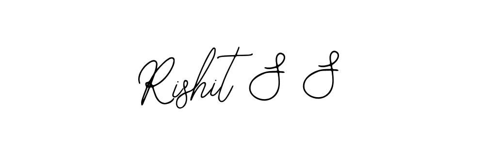 It looks lik you need a new signature style for name Rishit S S. Design unique handwritten (Bearetta-2O07w) signature with our free signature maker in just a few clicks. Rishit S S signature style 12 images and pictures png