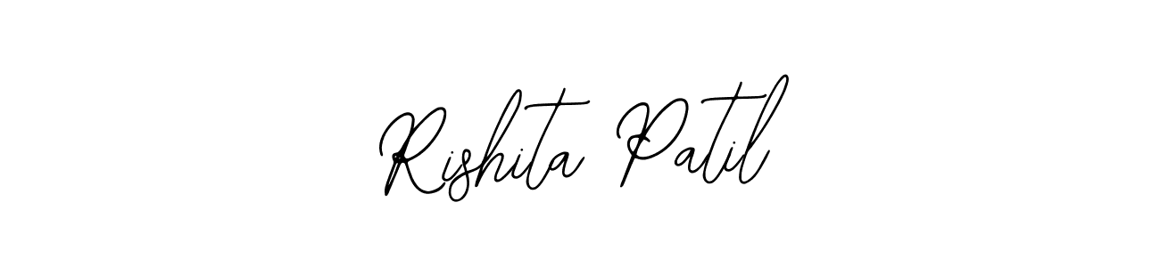 Use a signature maker to create a handwritten signature online. With this signature software, you can design (Bearetta-2O07w) your own signature for name Rishita Patil. Rishita Patil signature style 12 images and pictures png