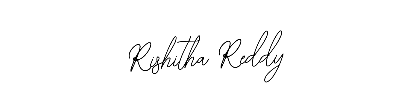 You should practise on your own different ways (Bearetta-2O07w) to write your name (Rishitha Reddy) in signature. don't let someone else do it for you. Rishitha Reddy signature style 12 images and pictures png