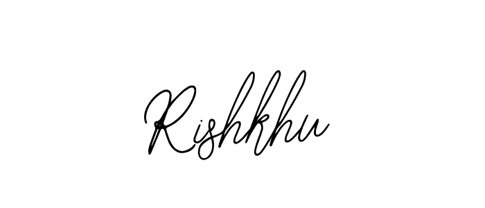 How to make Rishkhu signature? Bearetta-2O07w is a professional autograph style. Create handwritten signature for Rishkhu name. Rishkhu signature style 12 images and pictures png